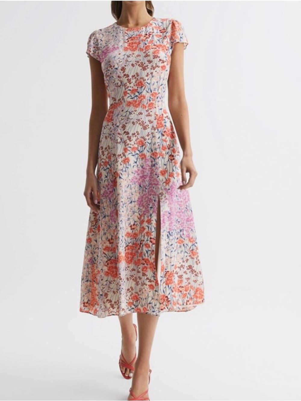 Stunning Reiss Floral Midi Dress
